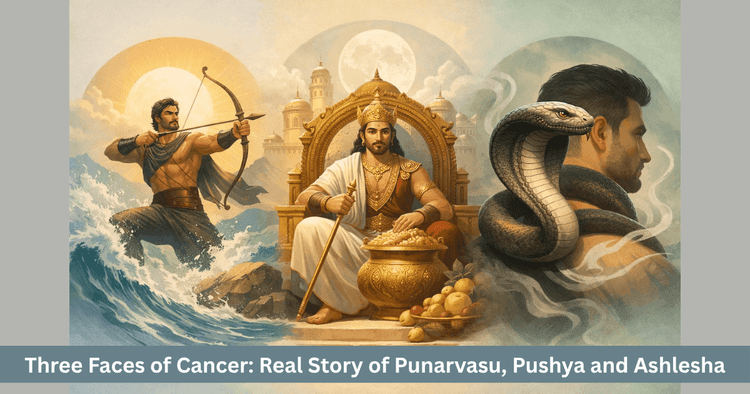Cancer Nakshatras: Three Personalities