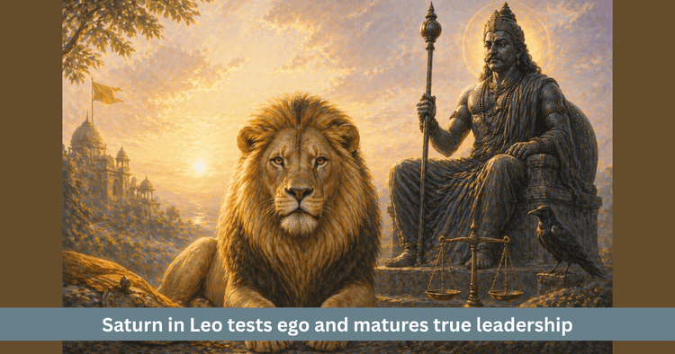 Saturn Transit in Leo 2026: Effects on Ego, Leadership and Personal Growth