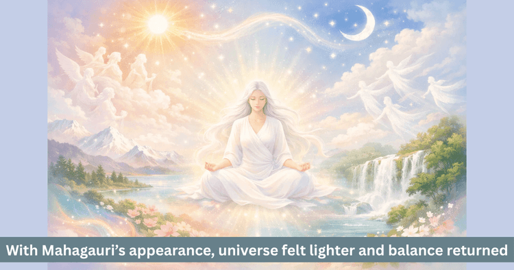 Maa Mahagauri: Experience Lightness and Balance in Universe