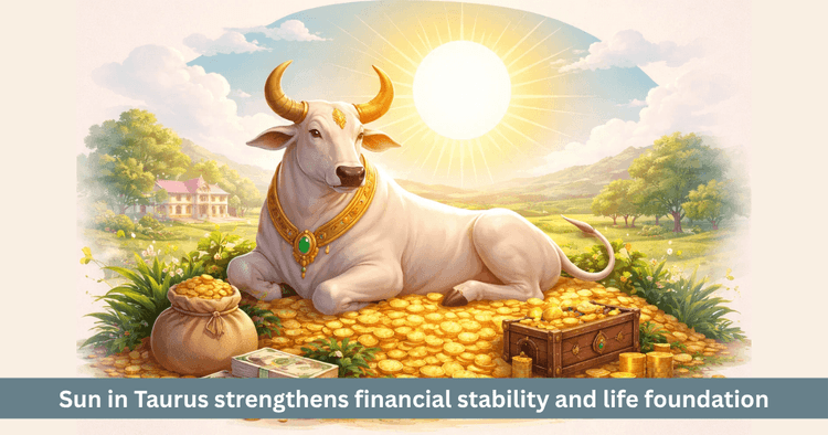 Sun Transit in Taurus Effects on Wealth & Stability