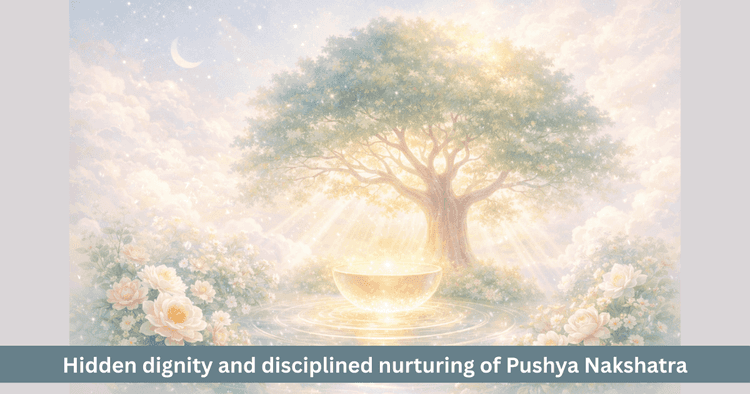 Pushya Nakshatra: Hidden Dignity and Disciplined Nature