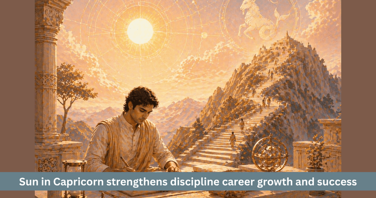 Sun Transit in Capricorn Effects on Career & Discipline