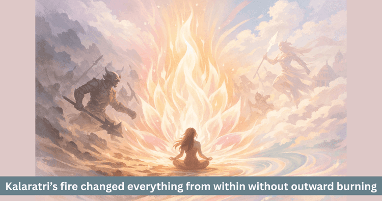 Mystical Fire of Maa Kalaratri