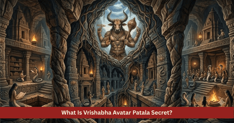 Vrishabha Avatar Story and Patala Astrological Significance