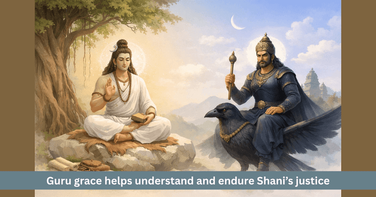 Dakshinamurti and Shani Saturday Worship Guru Grace and Karma