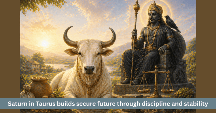 Saturn Transit in Taurus 2026: Effects on Wealth, Stability and Responsibilities