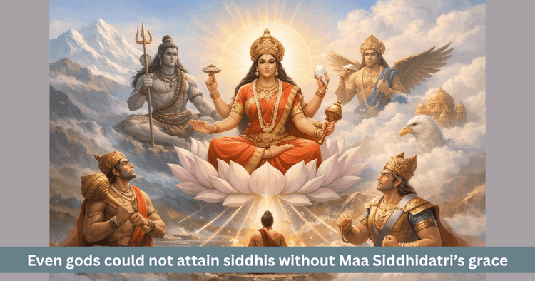 Maa Siddhidatri and All Siddhis: Why Gods Needed Her Grace