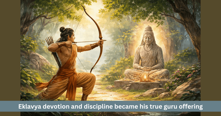Ekalavya Guru Dakshina: Hidden Meaning of Discipline and Devotion