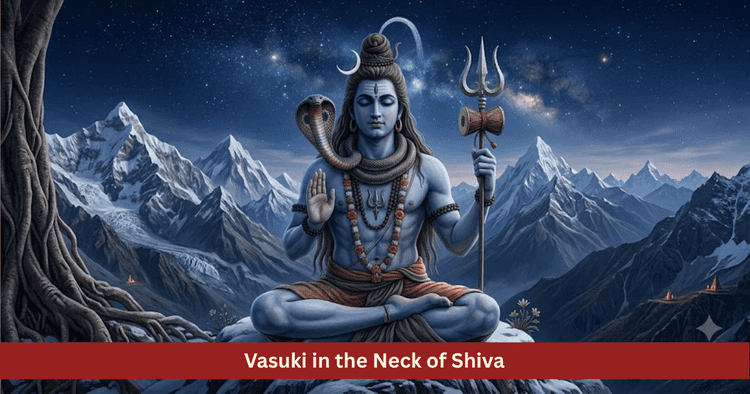 Meaning of Vasuki Naga in Shiva's Neck