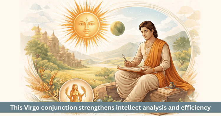 Sun and Mercury Conjunction in Virgo 2026