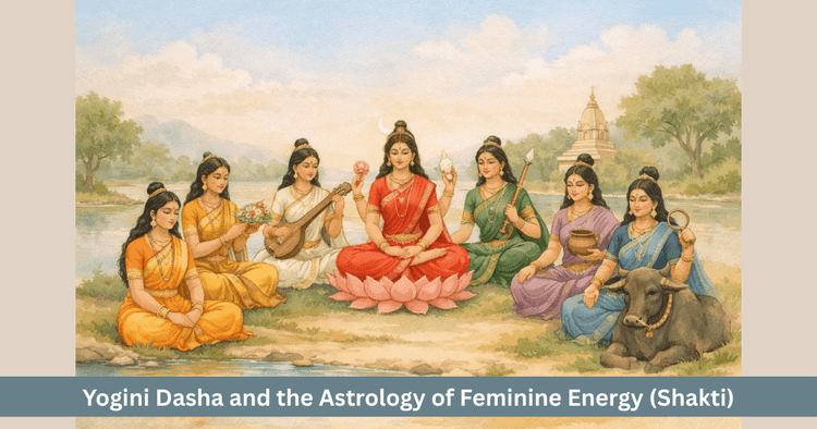 Yogini Dasha Eight Goddesses Shakti Divine Feminine Power