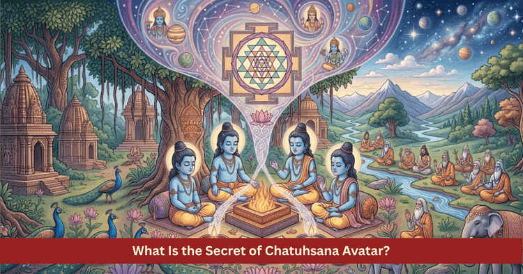 Chatuhsana Avatar Story and Fifth House Astrological Significance