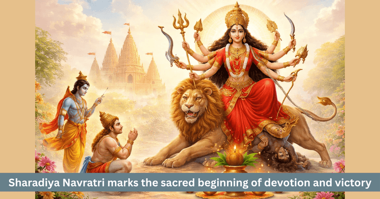 Sharadiya Navratri Story: Nine Forms of Goddess, Mahishasura Defeat and Shri Rama Devotion