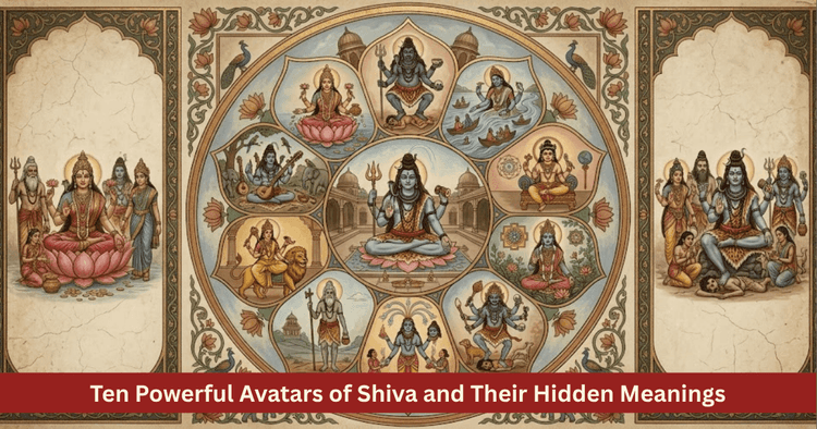 10 Powerful Avatars of Lord Shiva and Their Meanings