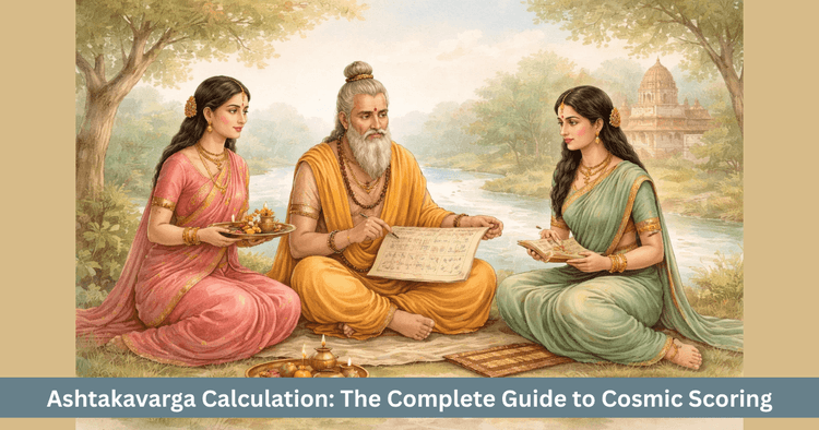 Ashtakavarga Calculation: Complete Vedic Astrology Guide to Planetary Strength Analysis