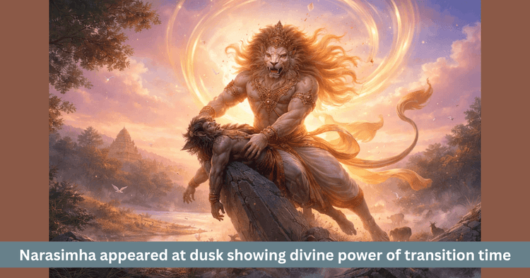 Godhuli Bela Significance in Narasimha Avatar