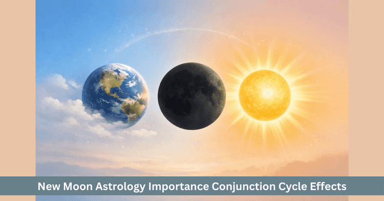 New Moon Astrology Conjunction Symbolism Cycle Effects