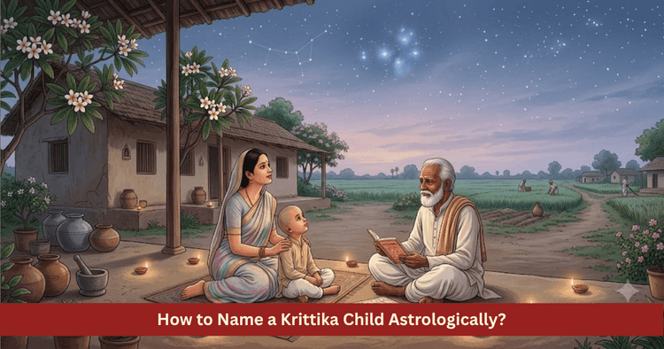 Krittika Baby Naming Methods and Astrological Syllables