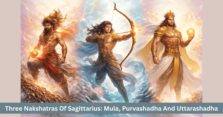 Analysis of Sagittarius’s Three Nakshatras