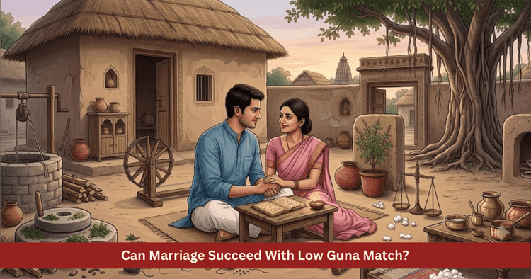 Can Marriage Succeed With Low Guna Match? Vedic Analysis