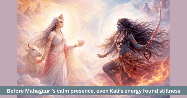 Kali Meets Mahagauri: When Fierce Power Turned Into Stillness