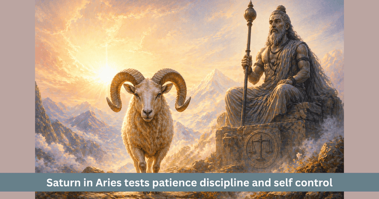 Shani Transit in Aries 2026: Effects on Patience, Discipline and Life Challenges