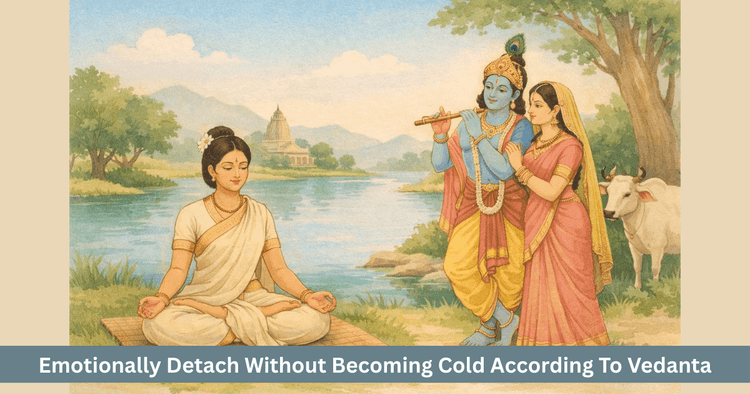 Emotional Detachment In Vedanta Balancing Witness Consciousness Vairagya And Compassion