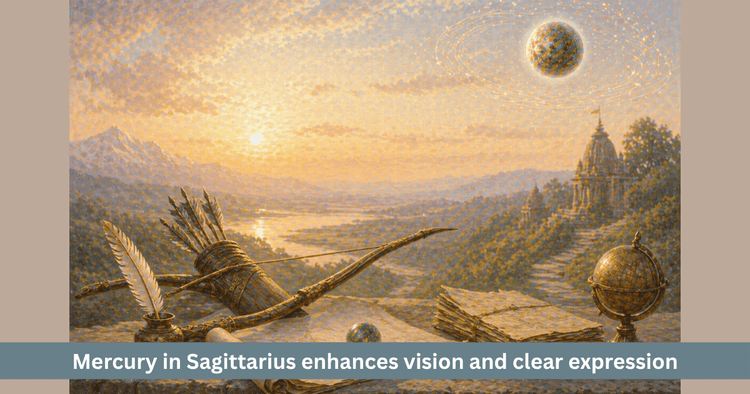 Budha Transit in Sagittarius: Effects on Vision, Learning and Communication