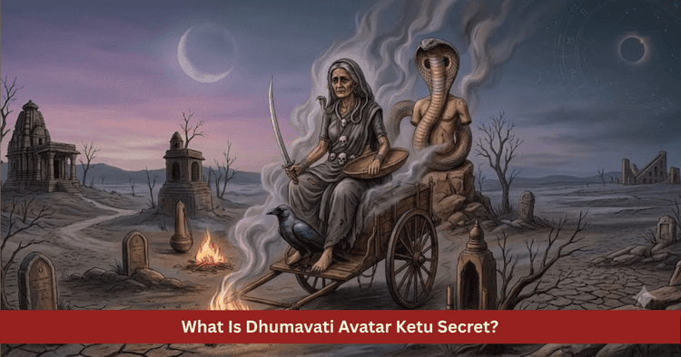 Dhumavati Avatar Story and Ketu Significance