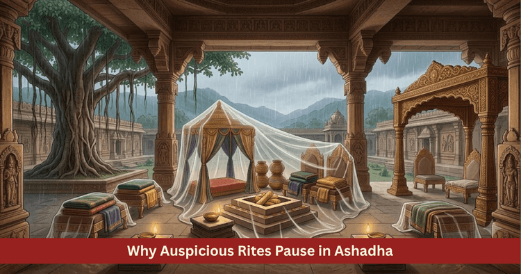 Why Auspicious Work Pauses in Ashadha