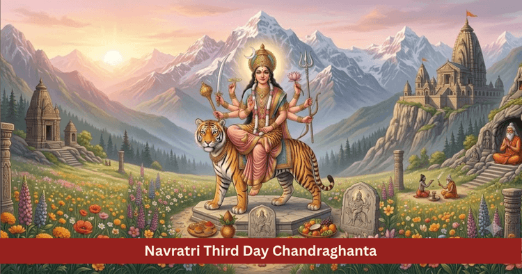 Chandraghanta Worship on Navratri Third Day