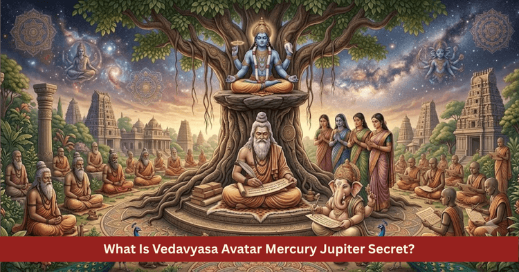 Veda Vyasa Avatar Story and Mercury Jupiter Significance
