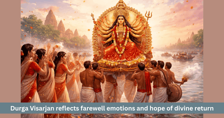 Significance of Durga Visarjan and the Emotional Farewell