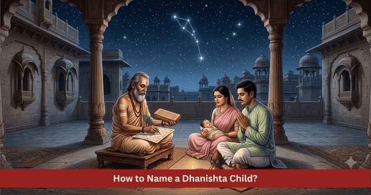 Dhanishta Baby Naming Methods and Astrological Syllables