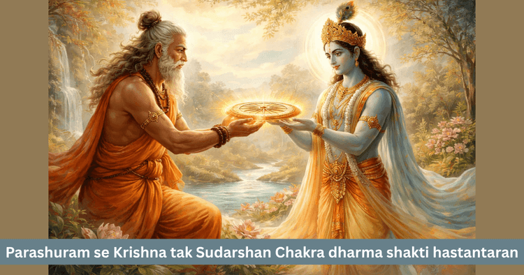 Parashurama Krishna Sudarshana Chakra Story