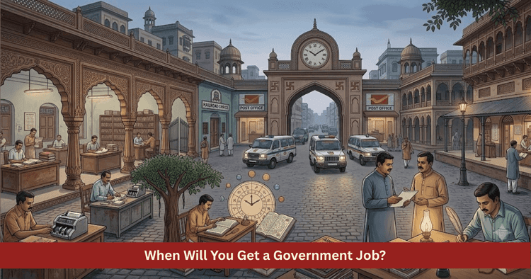 Government Job Timing and Department Selection Astrology Analysis