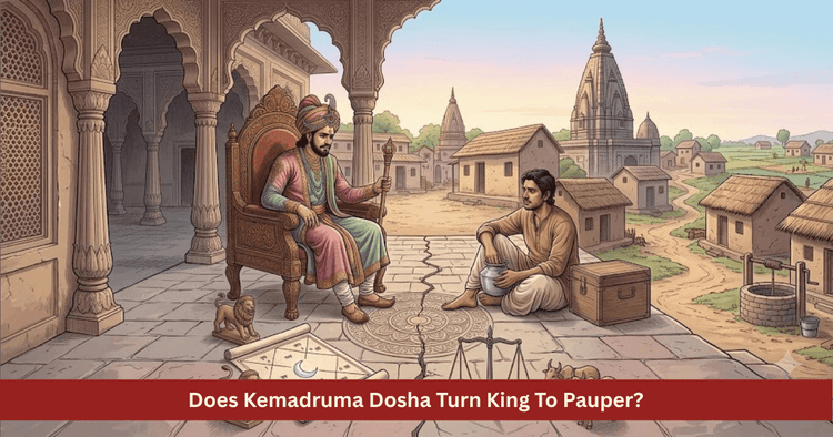 Does Kemadruma Dosha Turn King To Pauper Vedic Astrology