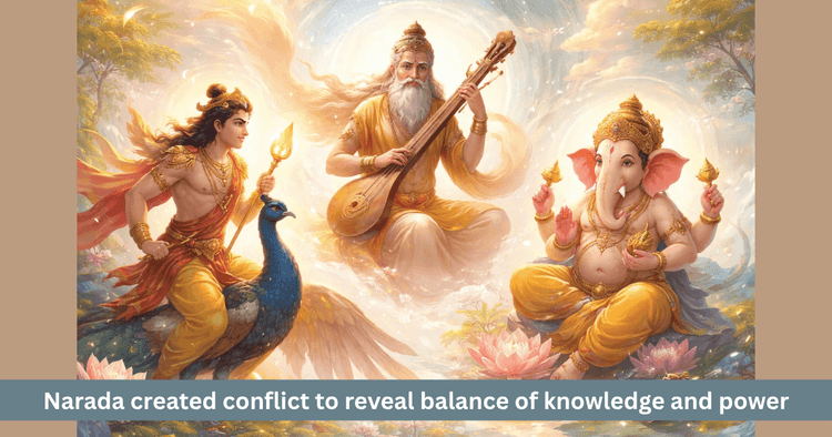 Narada Kartikeya Dispute | Knowledge vs Power Meaning Explained