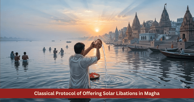 Solar Libations in Magha: Varuna & Mitra Aditya Protocol