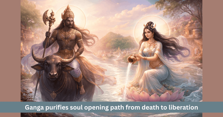 Yamaraja and Ganga Spiritual Connection: From Death to Liberation
