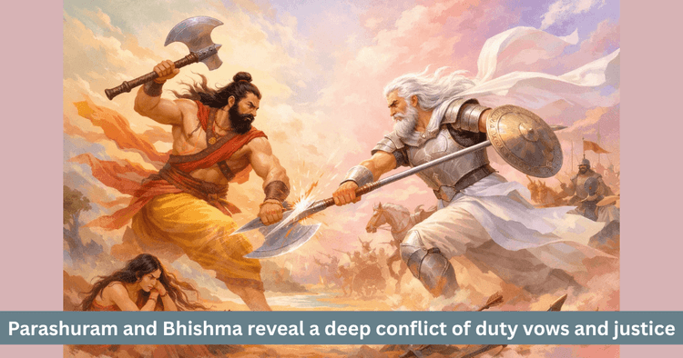 Parashurama vs Bhishma: Clash of Dharma and Vows