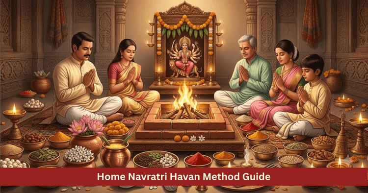 Navratri Navami Havan Method at Home Guide