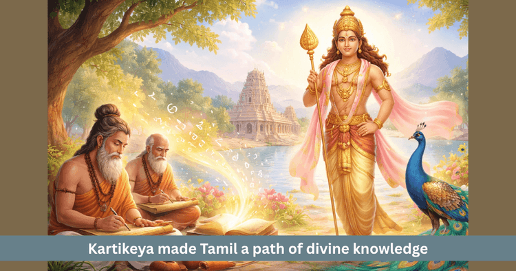 Kartikeya and Tamil Language Connection