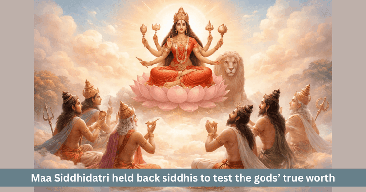 Maa Siddhidatri and the Gods’ Test