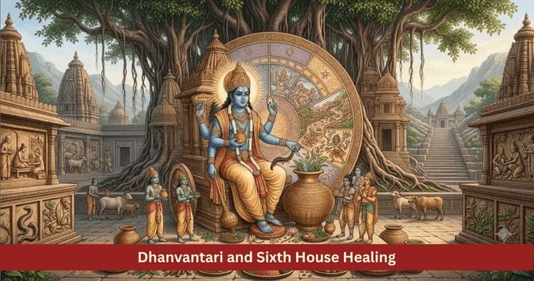 Dhanvantari Mantra Sixth House Healing Medical Remedies