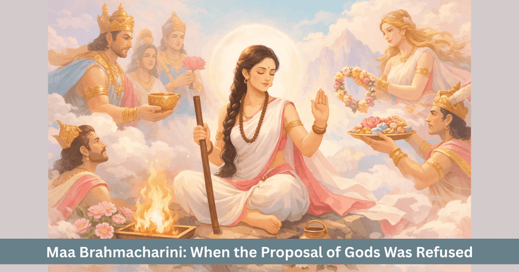 Maa Brahmacharini Story: Proposal of Gods and Firm Resolve