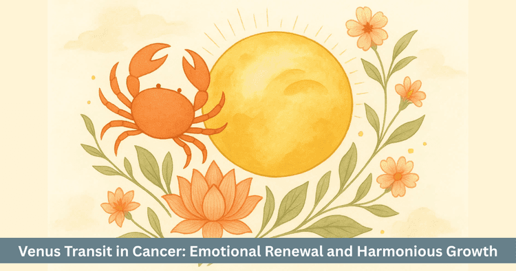 Venus transit in Cancer 2025  zodiac-wise effects and remedies