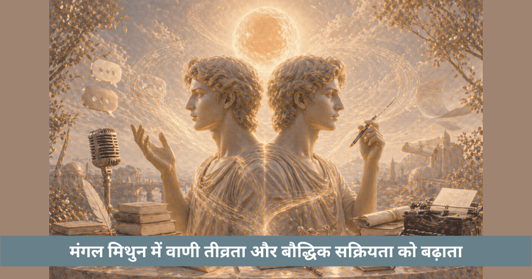 मिथुन में मंगल गोचर 2026: वाणी और बुद्धि पर प्रभाव