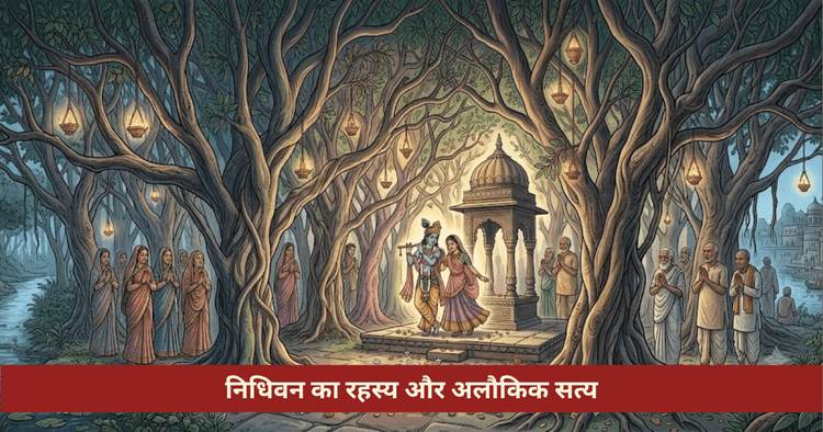 निधिवन का रहस्य और धार्मिक नियम