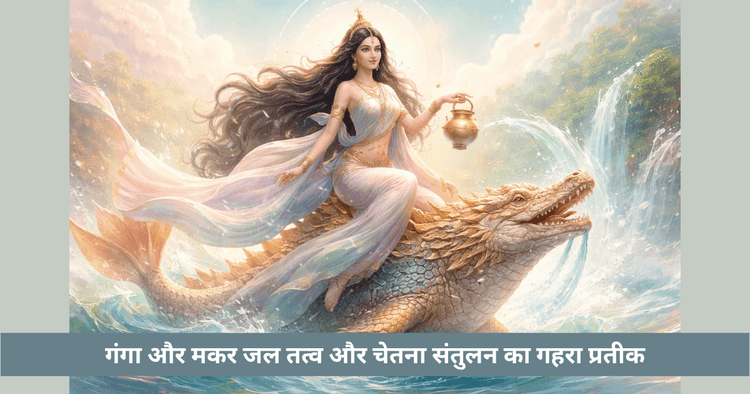 गंगा और मकर का रहस्य | चेतना और तत्व का संबंध